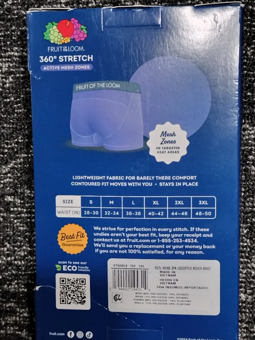 Fruit of the Loom brand new